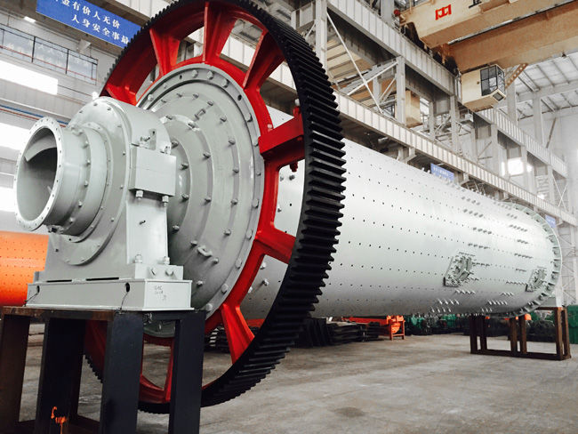Aluminum ash ball mill production line processing process