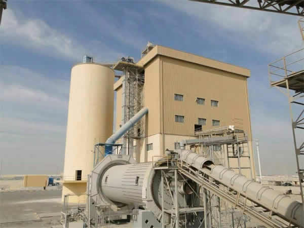 A production line of aluminum ash ball mill that produces 10 tons per hour.